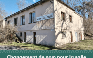 Changement de nom pour la salle communale de Rouillas-Bas