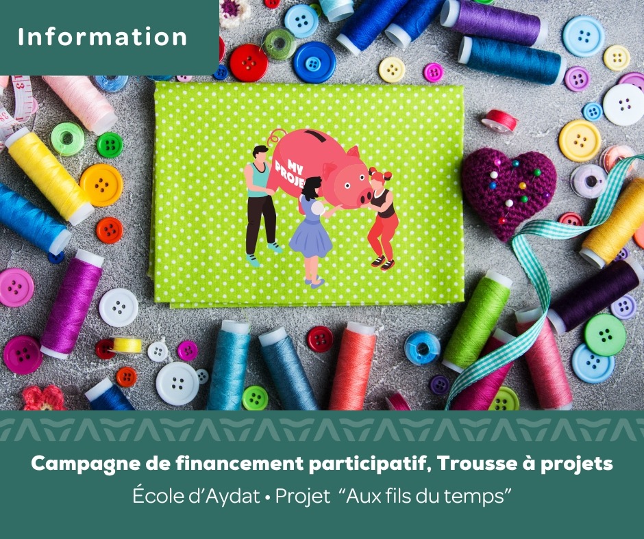 Campagne de financement participatif-Ecole Aydat